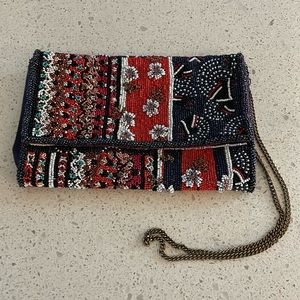 Anthropologie Beaded Bag